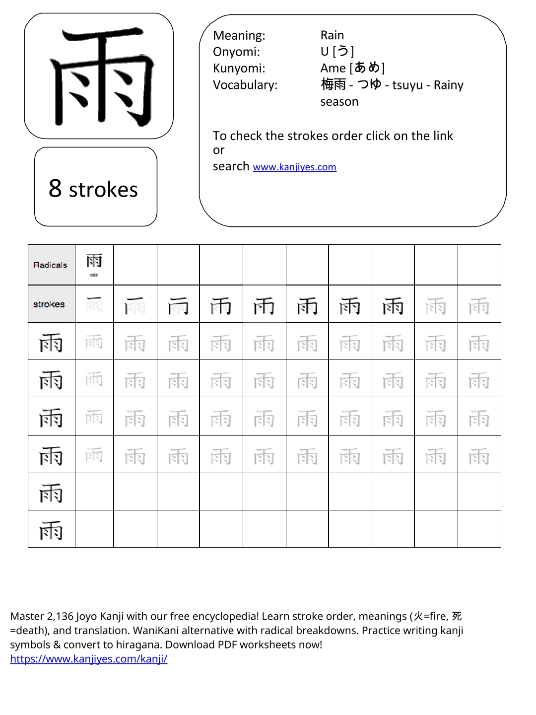 remembering the kanji